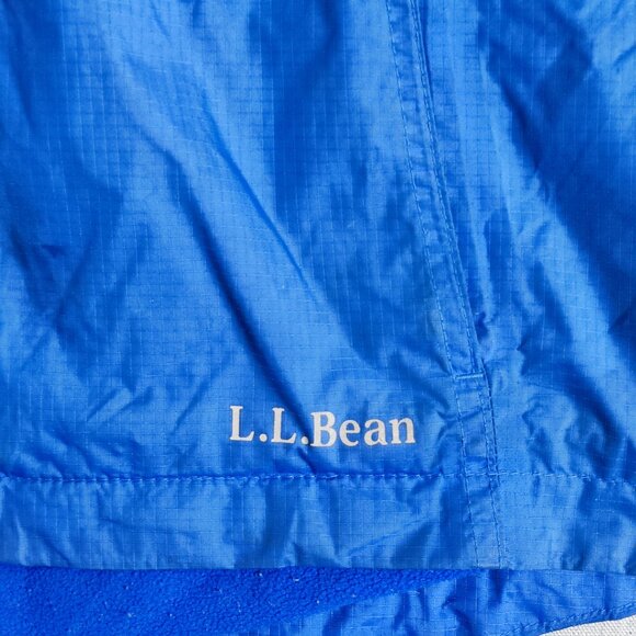 L.L.Bean Jacket Boy's size M (10-12) blue colour with reflective fleece lining - Picture 11 of 16